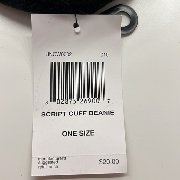 Hurley Script Cuff Beanie - Picture 8 of 8